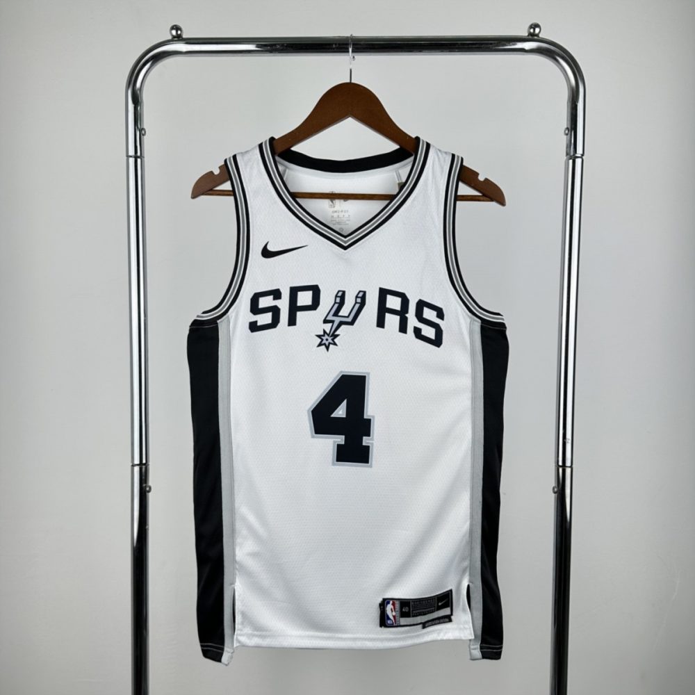 NBA San Antonio Spurs WEMBANYAMA#1 2022/23 White Icon Edition Swingman Jersey S-XXL