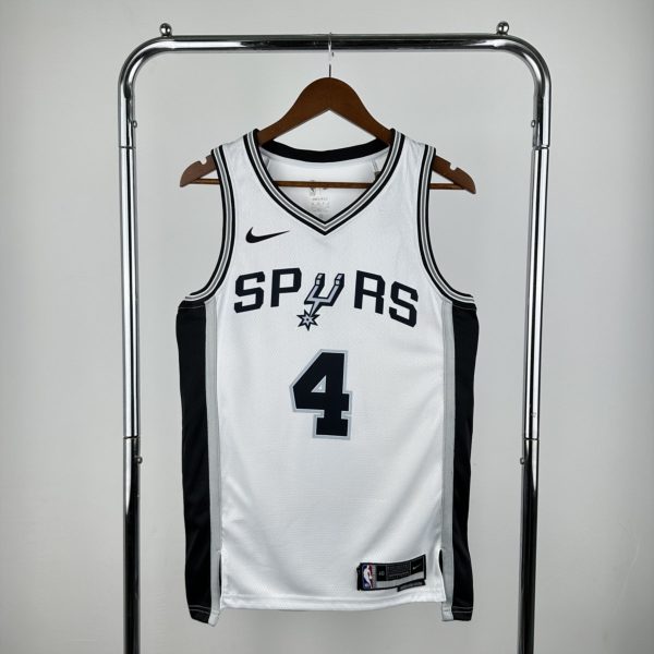 NBA San Antonio Spurs WEMBANYAMA#1 2022/23 White Icon Edition Swingman Jersey S-XXL