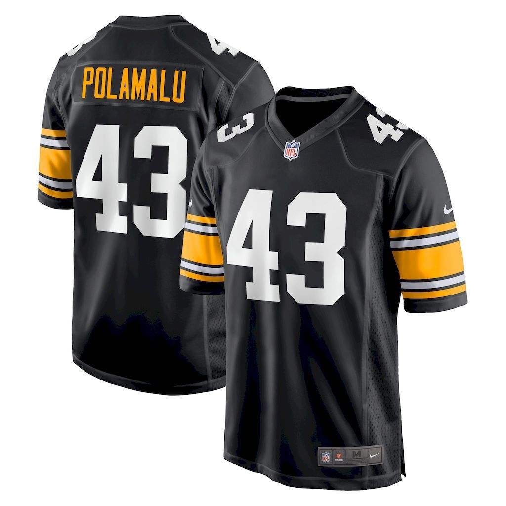 NFL Pittsburgh Steelers Jeysey POLAMALU # 43