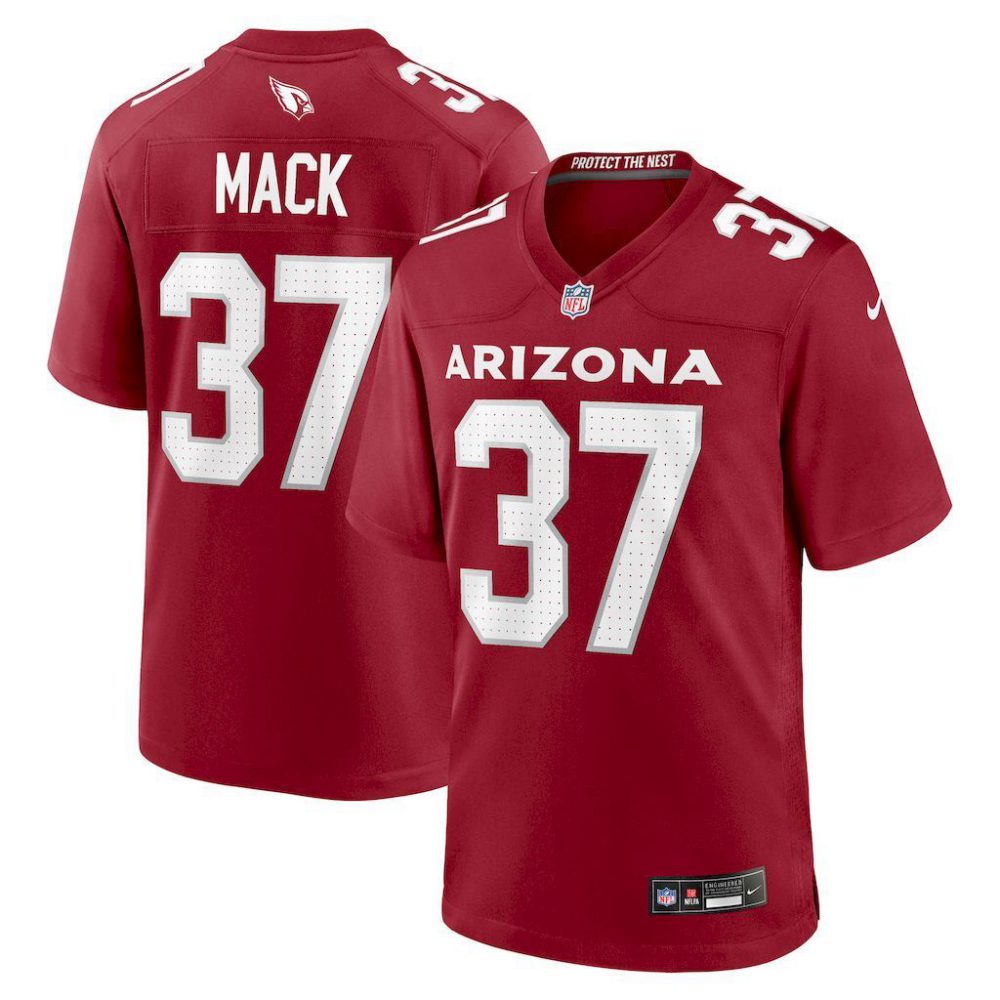 NFL Arizona Cardinals Jeysey MACK #37