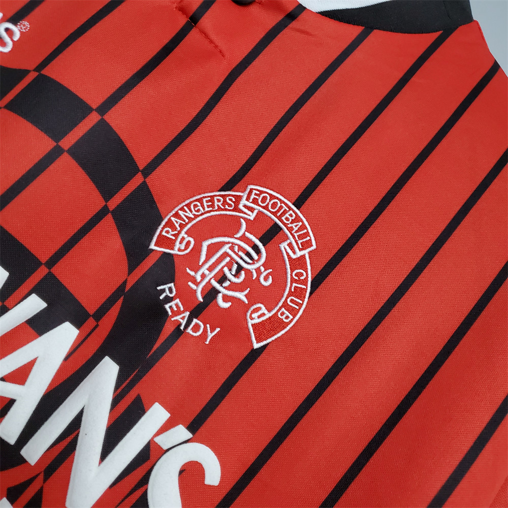 Retro Rangers 94-95 Away jersey Fan Version