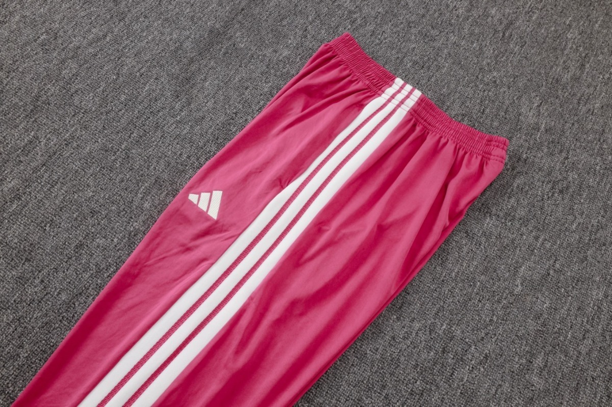 2026 Real Madrid Pink Long-sleeved half-pull training kit