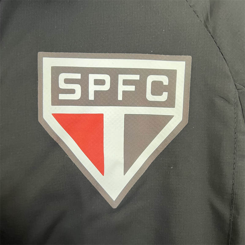 2023 new windbreaker Sao Paulo black Sport Unifom jersey Sport Unifom