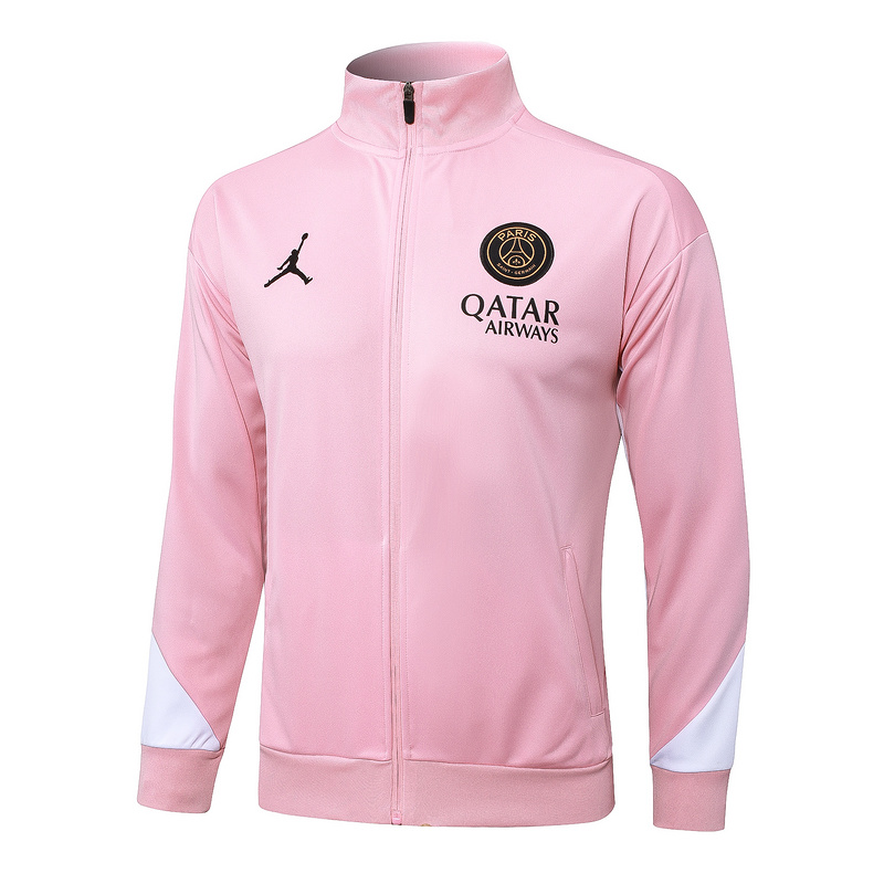2024/25 Paris Pink Jacket Training Suit Set Football Team Shirt Sports Fashion
