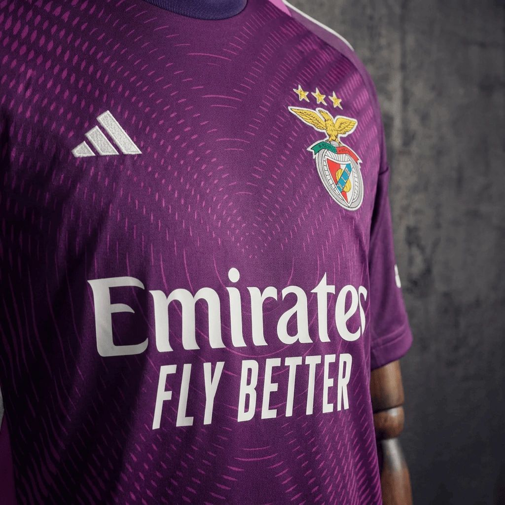 25/26 Benfica Goalkeeper Purple Jersey Fan version