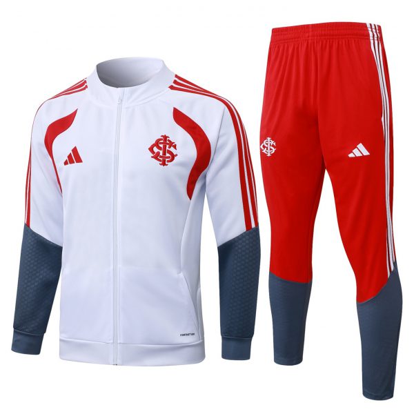 2026 Brazil International White Jacket Training Suit Set