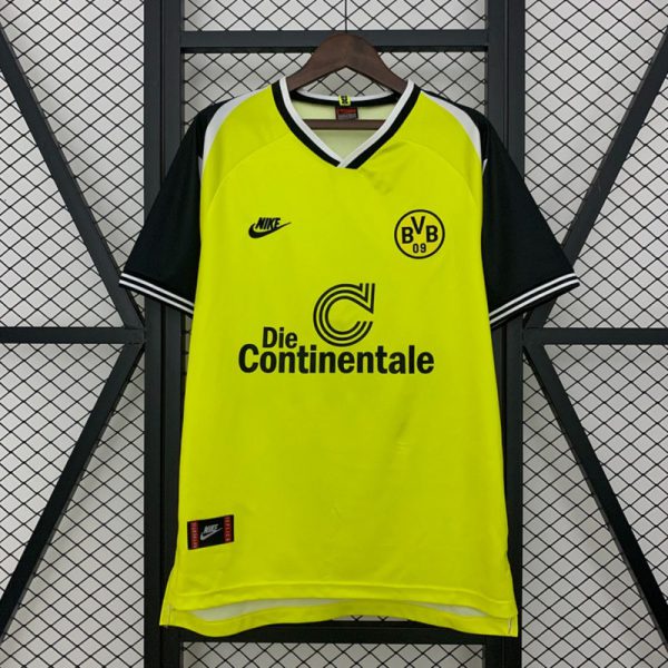 Retro Dortmund 95/96 Home jersey Fan Version