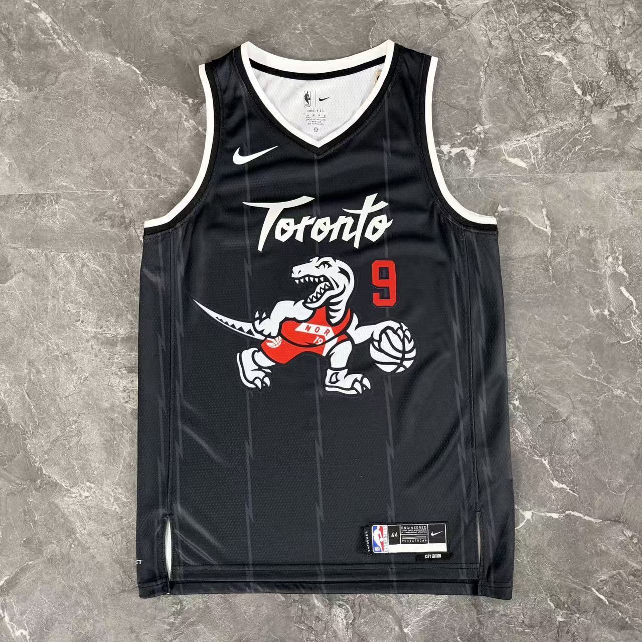NBA Toronto Raptors 2026 City Edition Black Jersey RARRETT#9