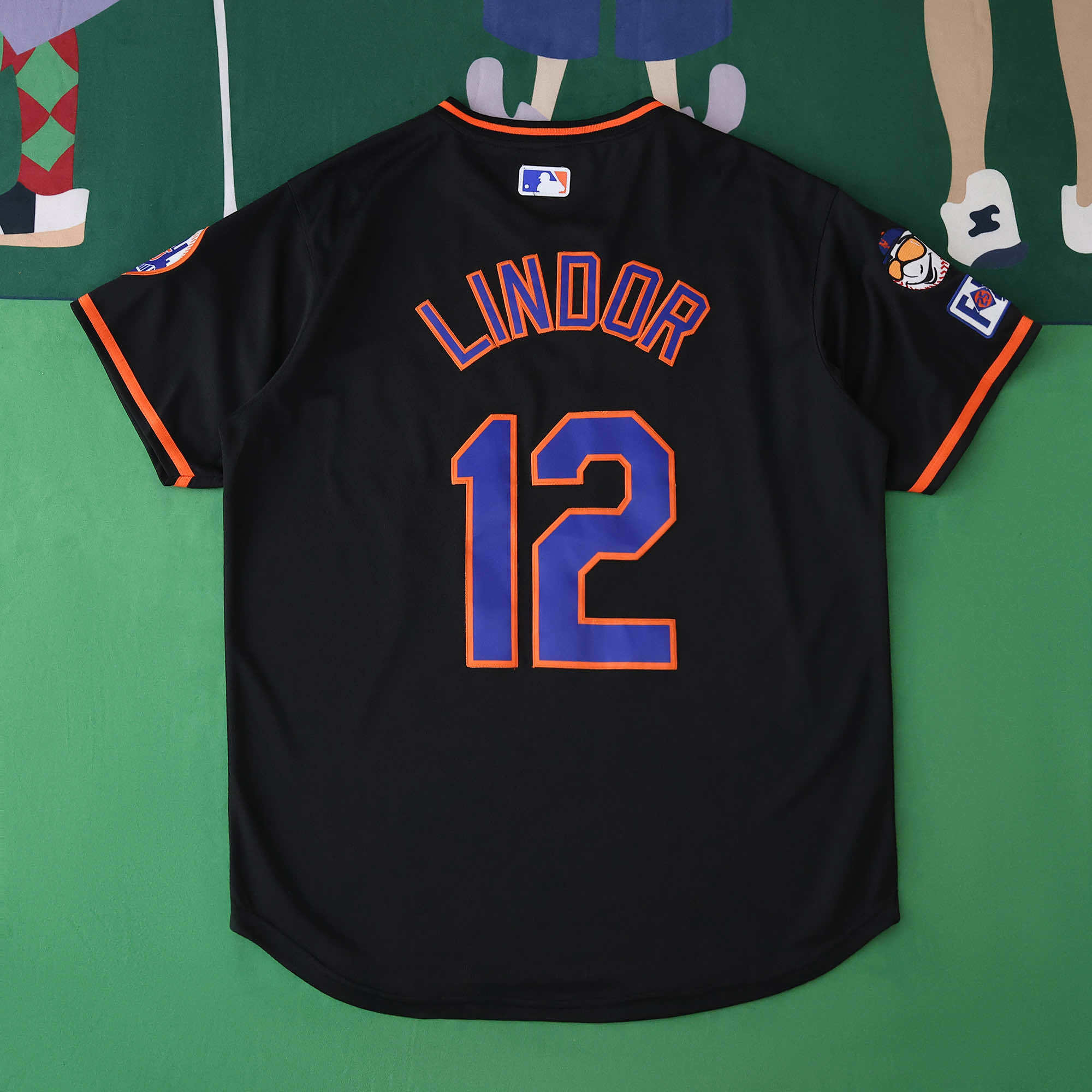 MLB 2025 New York Mets Black Jersey