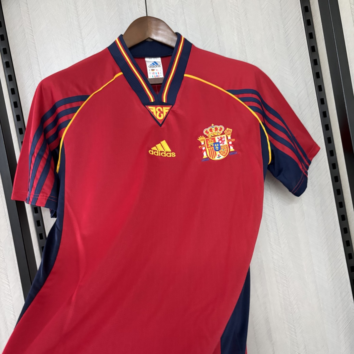 Retro Spain 1998 Home  jersey Fan Version