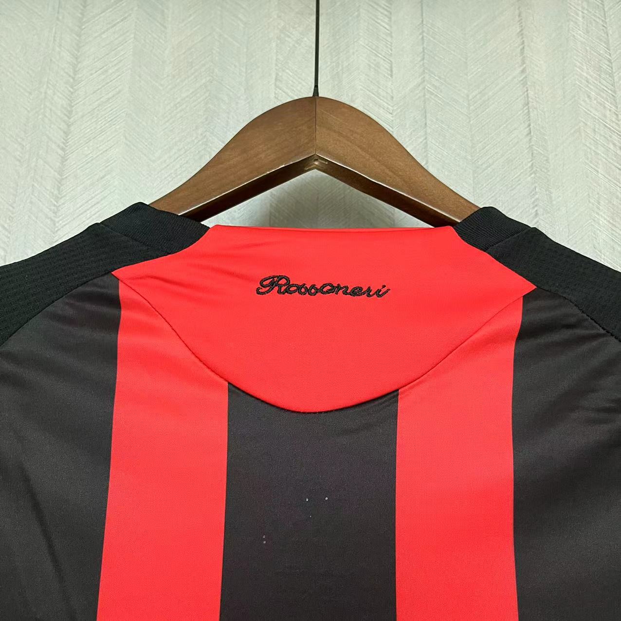 Retro AC Milan 08/09 Long Sleeve Home jersey Fan Version