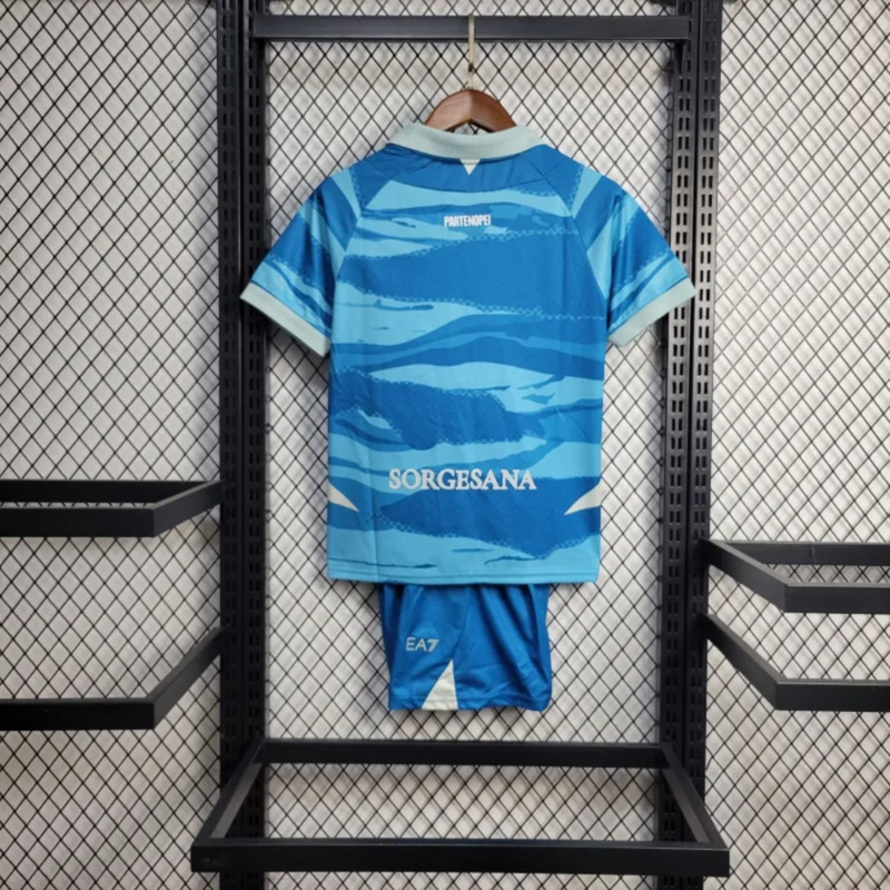 2025/26 Napoli Partenope jersey kids Kits size: 16-28