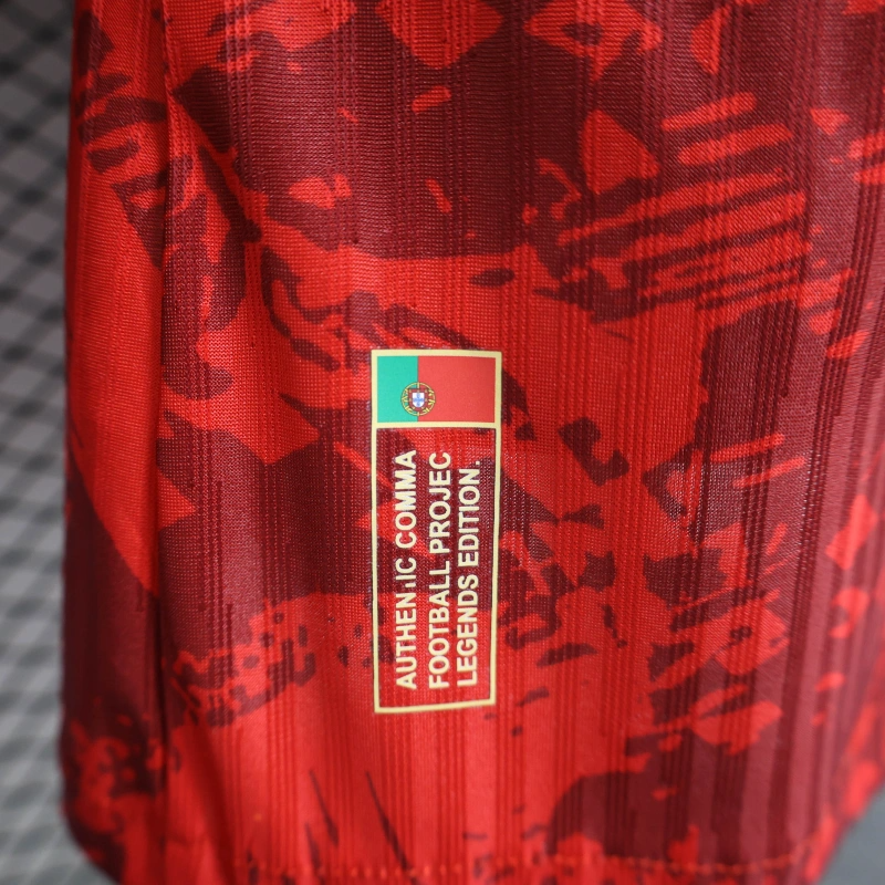 25/26 Portugal Anniversary Edition red jersey Player Version