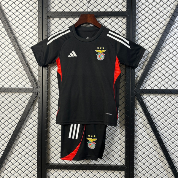 2025/26 Benfica Black Training jersey kids Kits size: 16-28