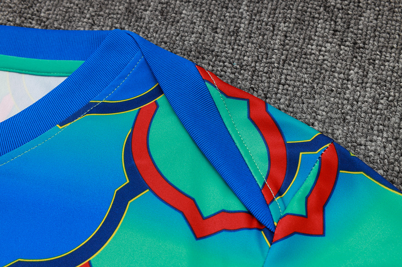 24/25 Barcelona green Training Set Shirt and Shorts