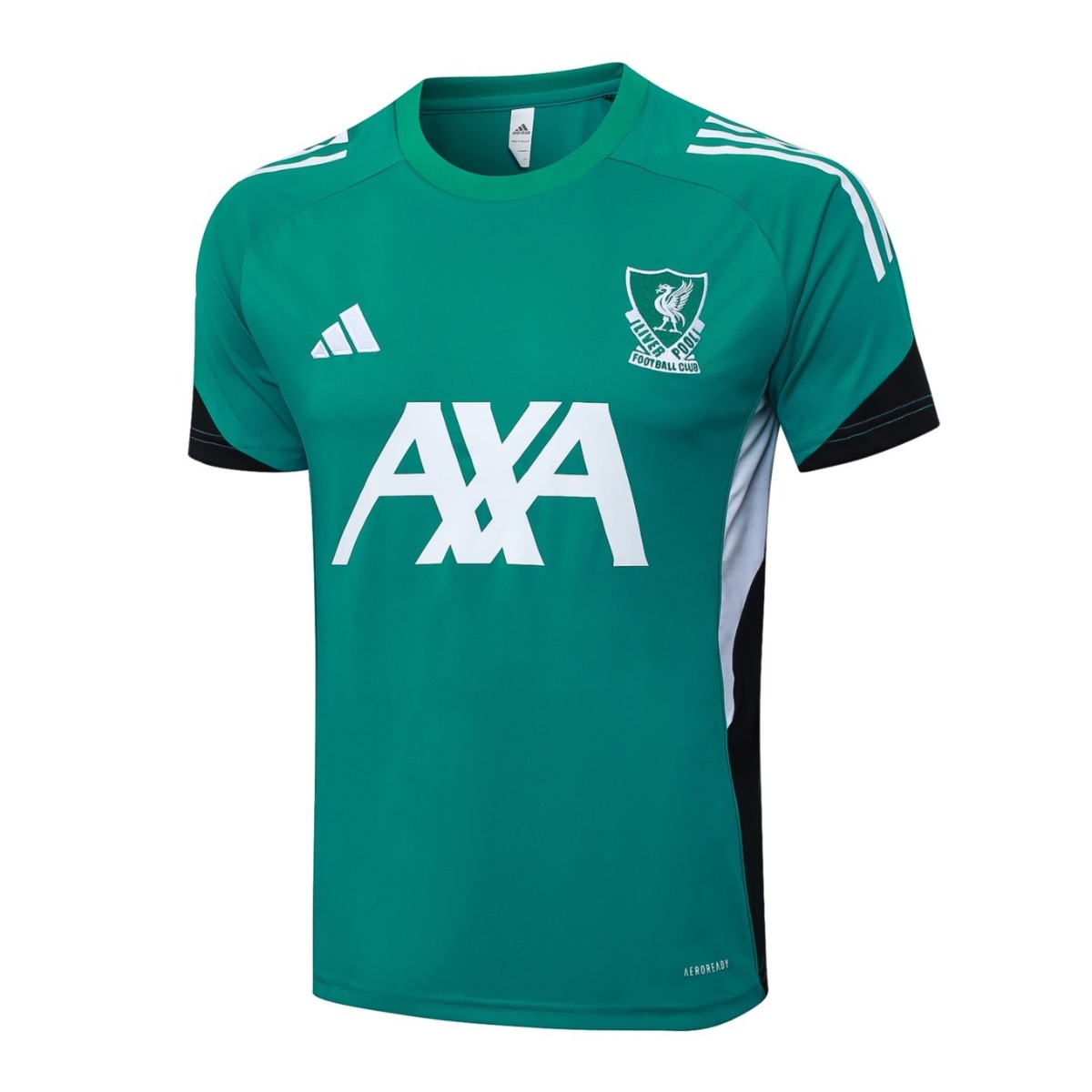 2026 Liverpool Green Training Set Shirt and Shorts