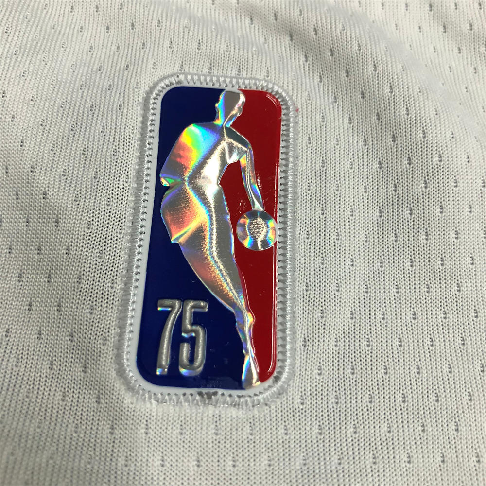 NBA Brooklyn Nets V-Neck White 75th anniversary Jersey HARRIS#12 S-XXL