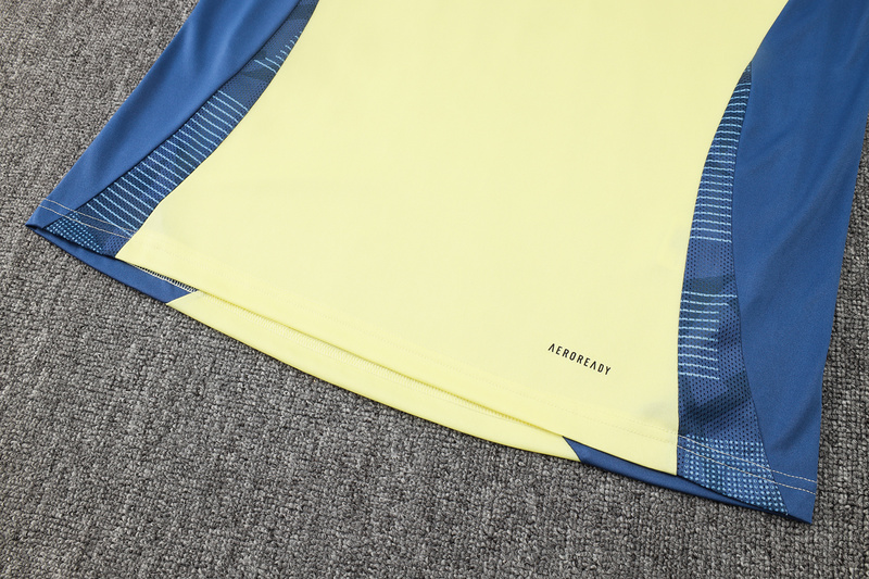 24/25 Ajax Yellow Training Set Shirt and Shorts