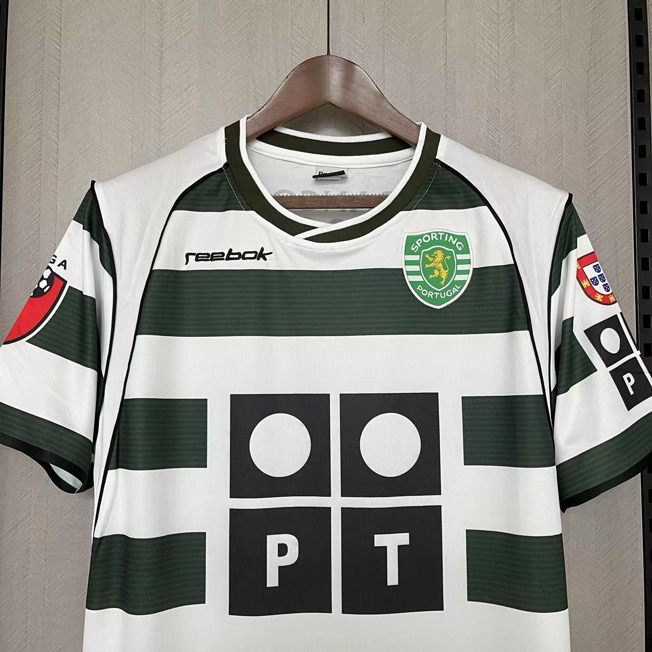 Retro Sporting Lisbon  01/03 Home jersey Fan Version