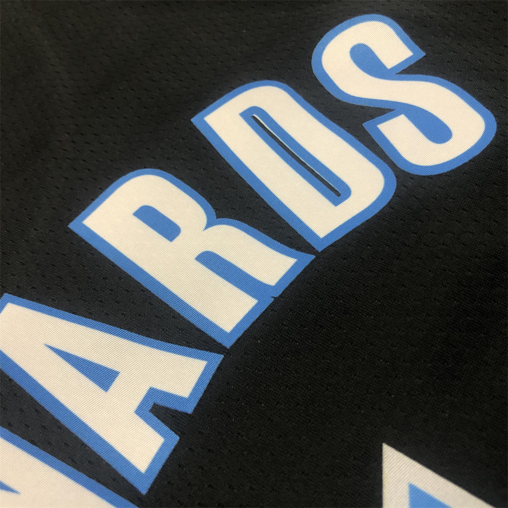 NBA Minnesota Timberwolves Round Neck Black Jersey EDWARDS#1 S-XXL
