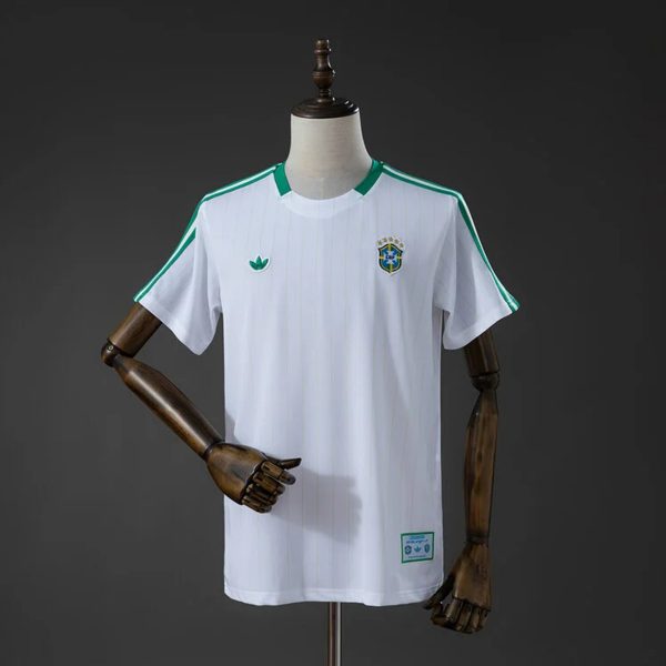 2026 Brazil Terrace Icons White Jersey Fan version