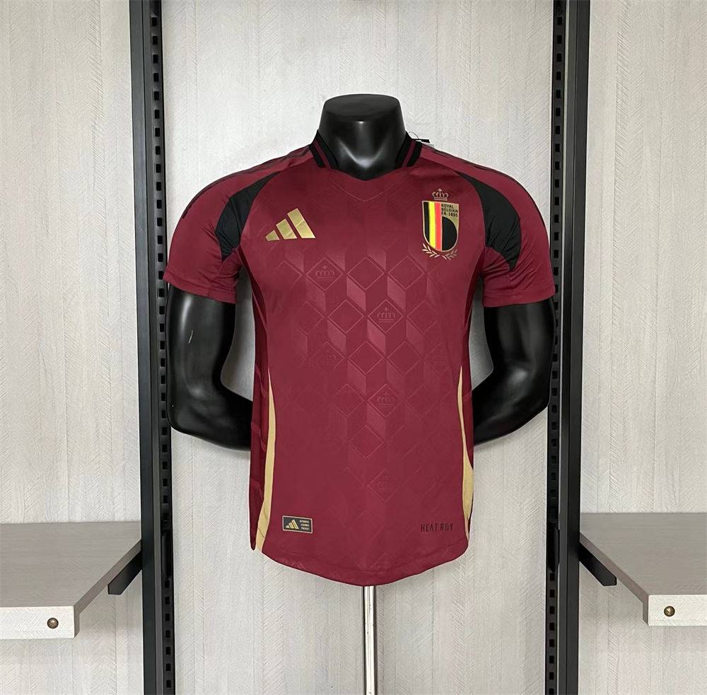 24/25 Belgium Euro Home Jersey Player Version