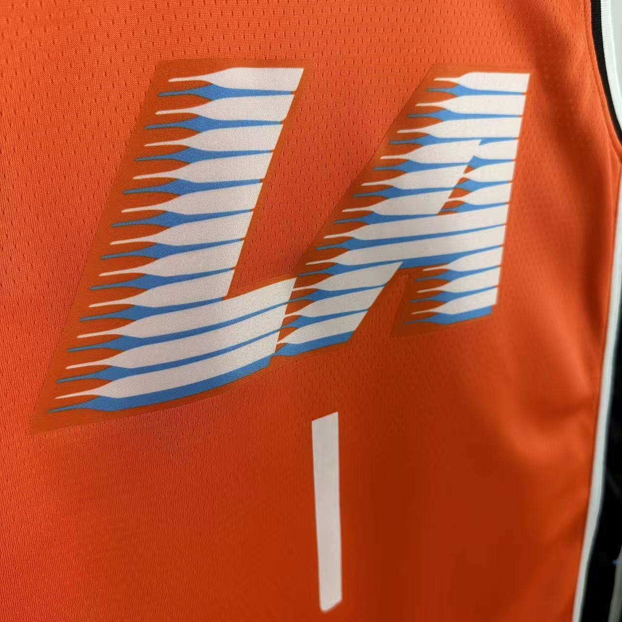 NBA 2026 Los Angeles Clippers City Edition Orange Jersey HARDEN#1