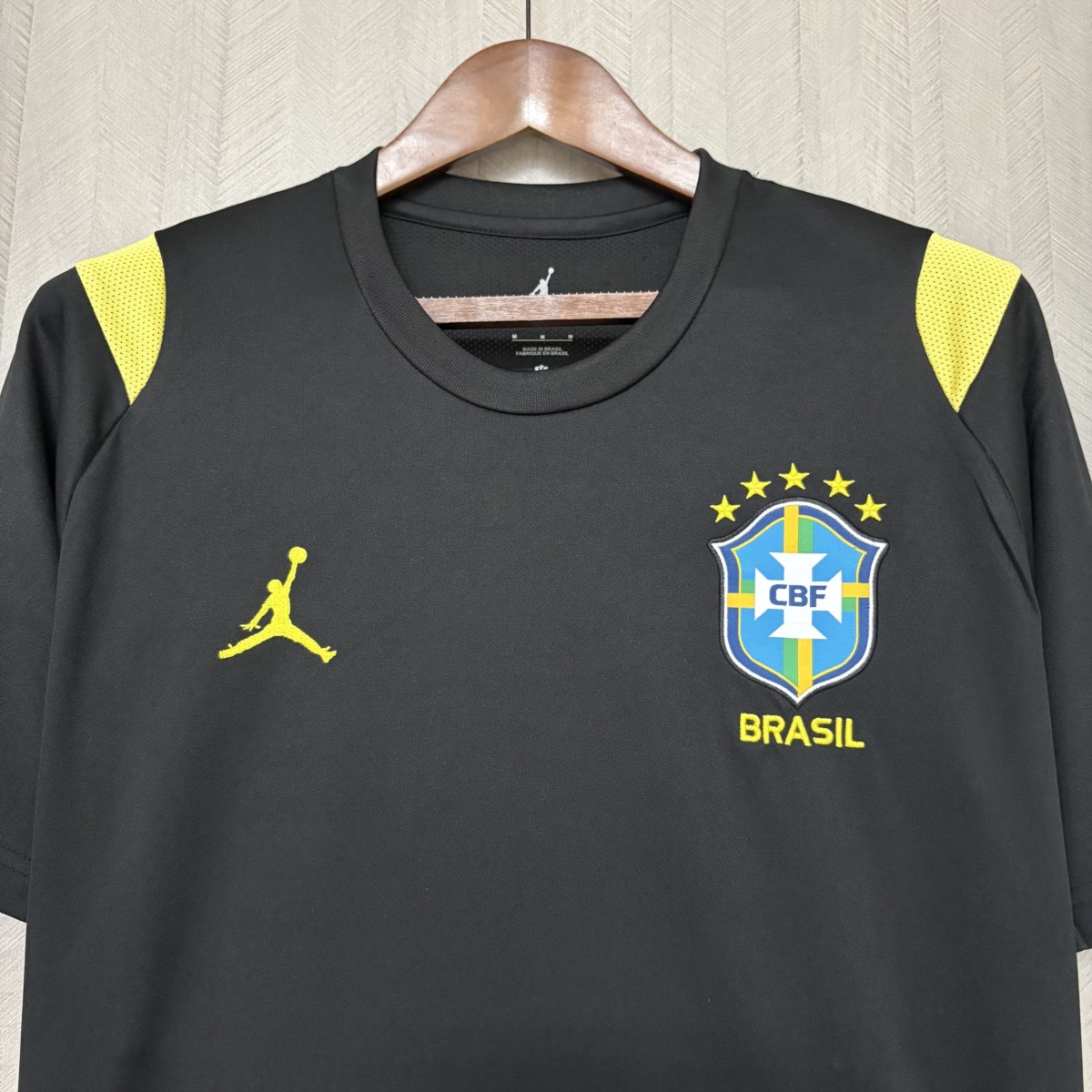 Brazil 2026 World Cup Training Black jersey Fan version