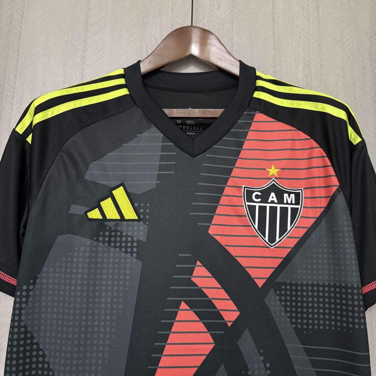 2025/26 Atletico Mineiro Goalkeeper Black jersey Fan version