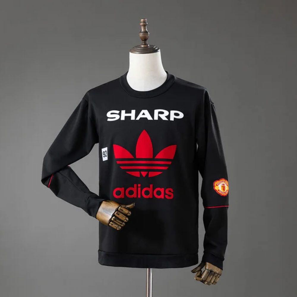 Retro Manchester United 1990/92 Bringback Jersey Long Sleeve Fan Version