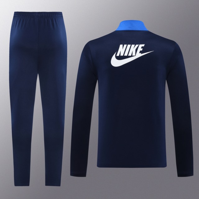 2024 Nike Sapphire Blue Jacket Training Suit Set Football Team Shirt Sports Fashion