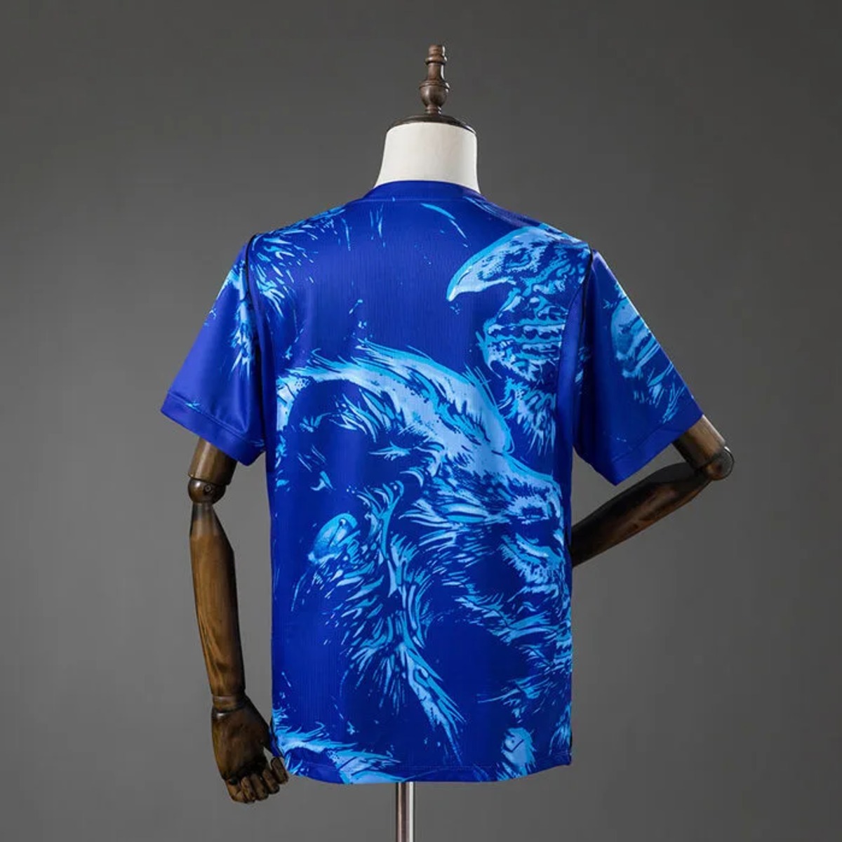 England 2026 World Cup Goalkeeper Blue Jersey Fan Version