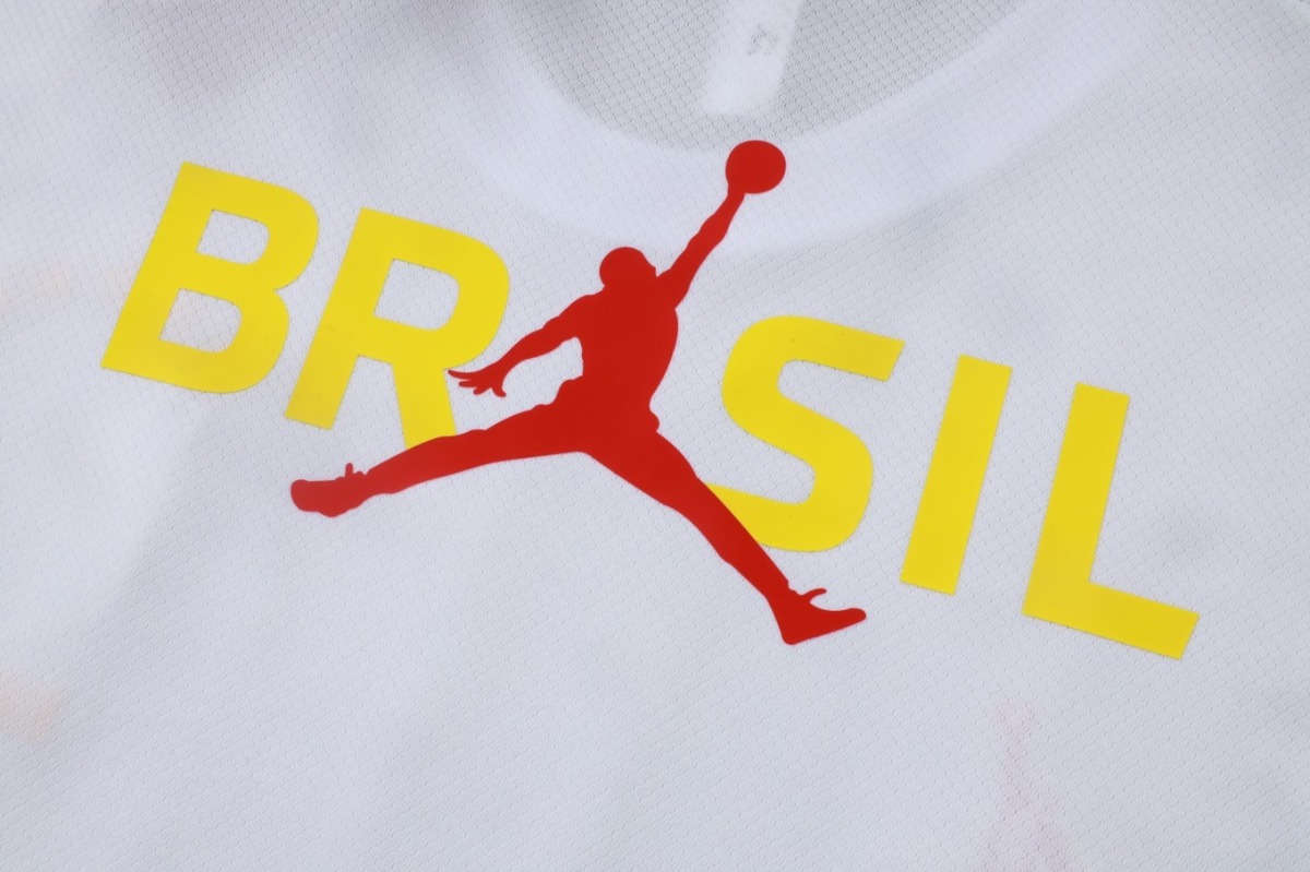 2026 Brazil White Training Set Shirt and Shorts