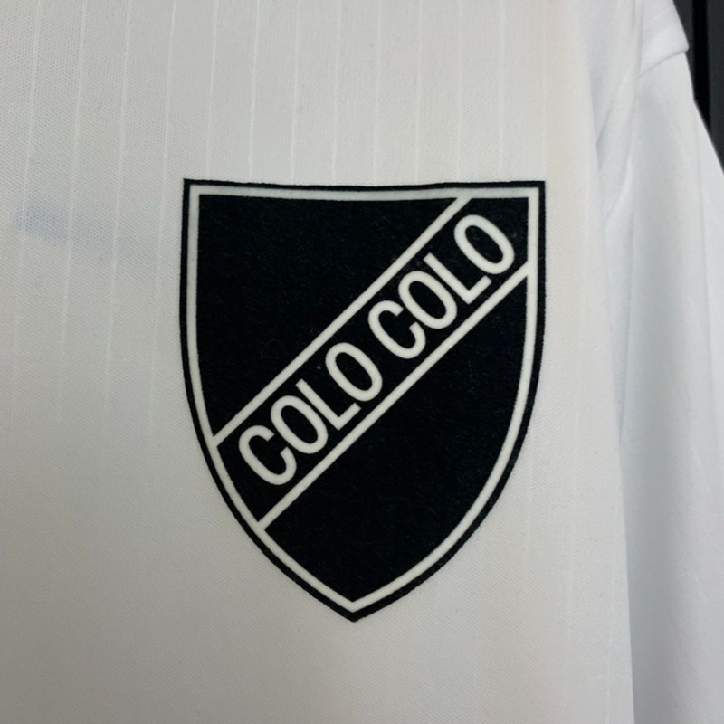 25/26 Colo Colo 100th Anniversary White Jersey Fan Version