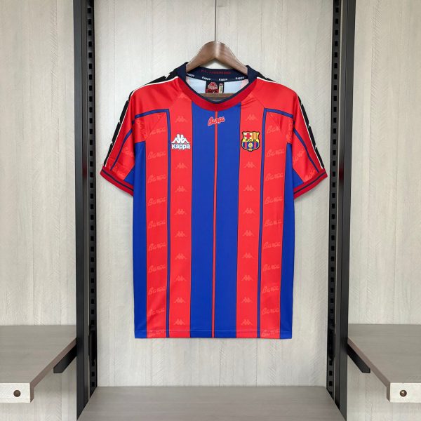 Retro Barcelona 1997/98 Home jersey Fan Version