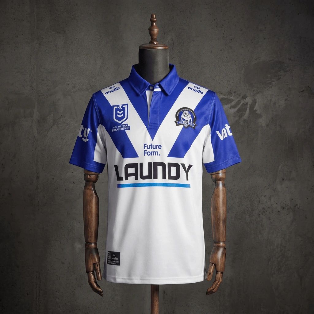 NRL Canterbury-Bankstown Bulldogs 2025 Commemorative Edition Jersey