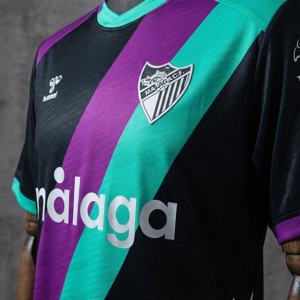 2025/26 Malaga Second Away jersey Fan version