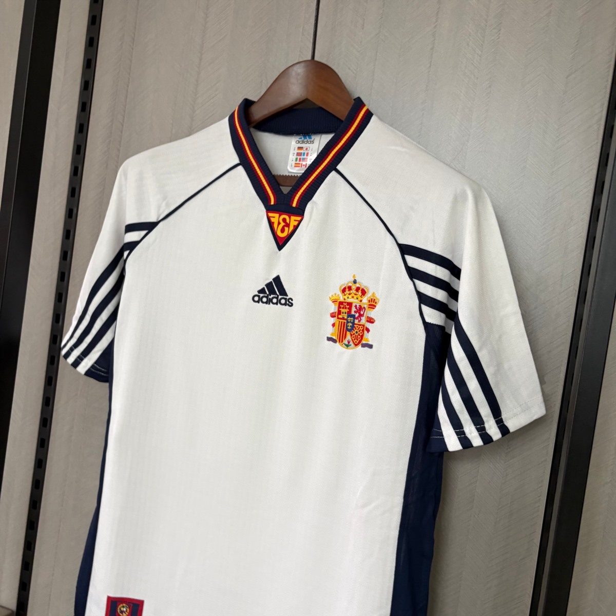 Retro Spain 1998 Away jersey Fan Version