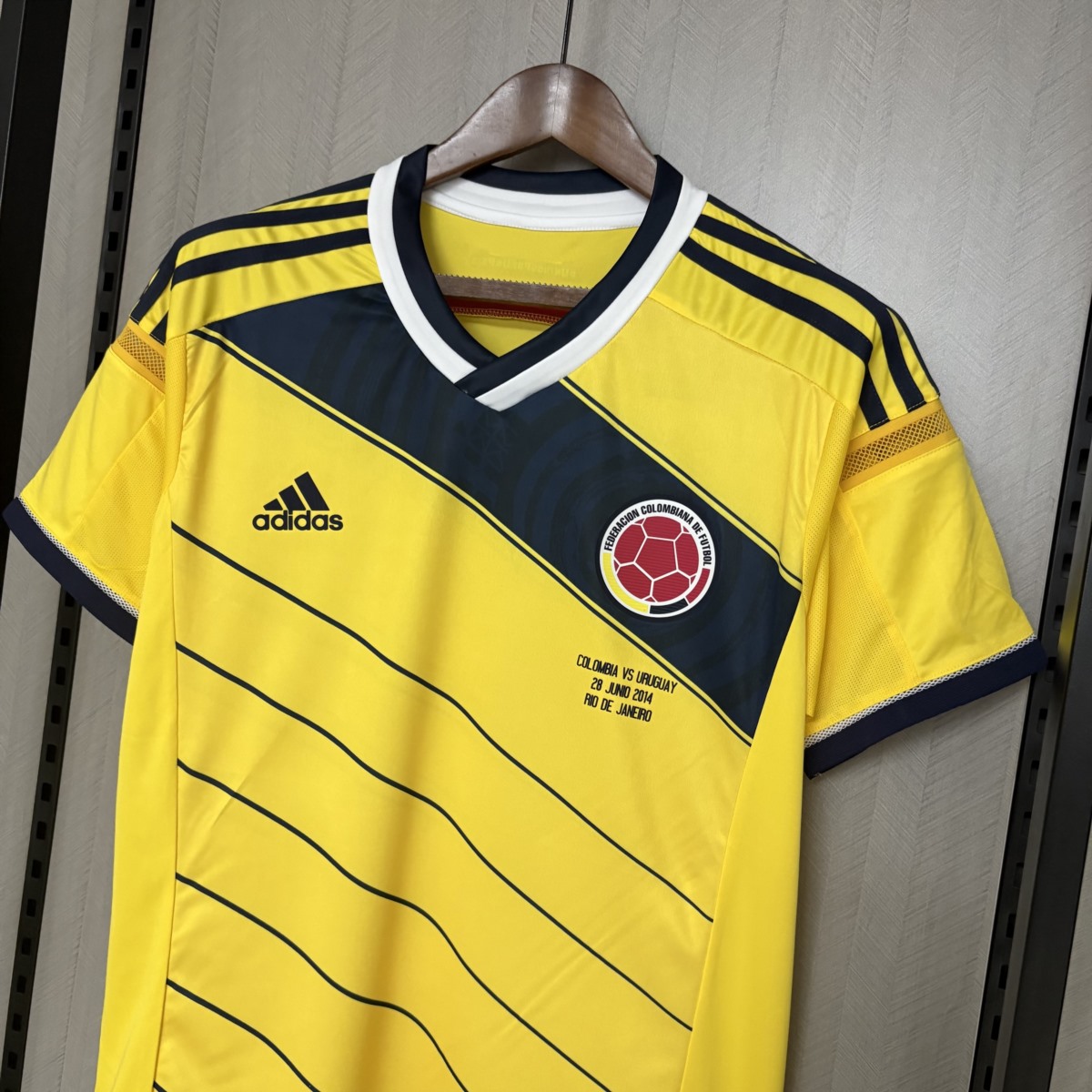 Retro Colombia 2014 Home jersey Fan Version
