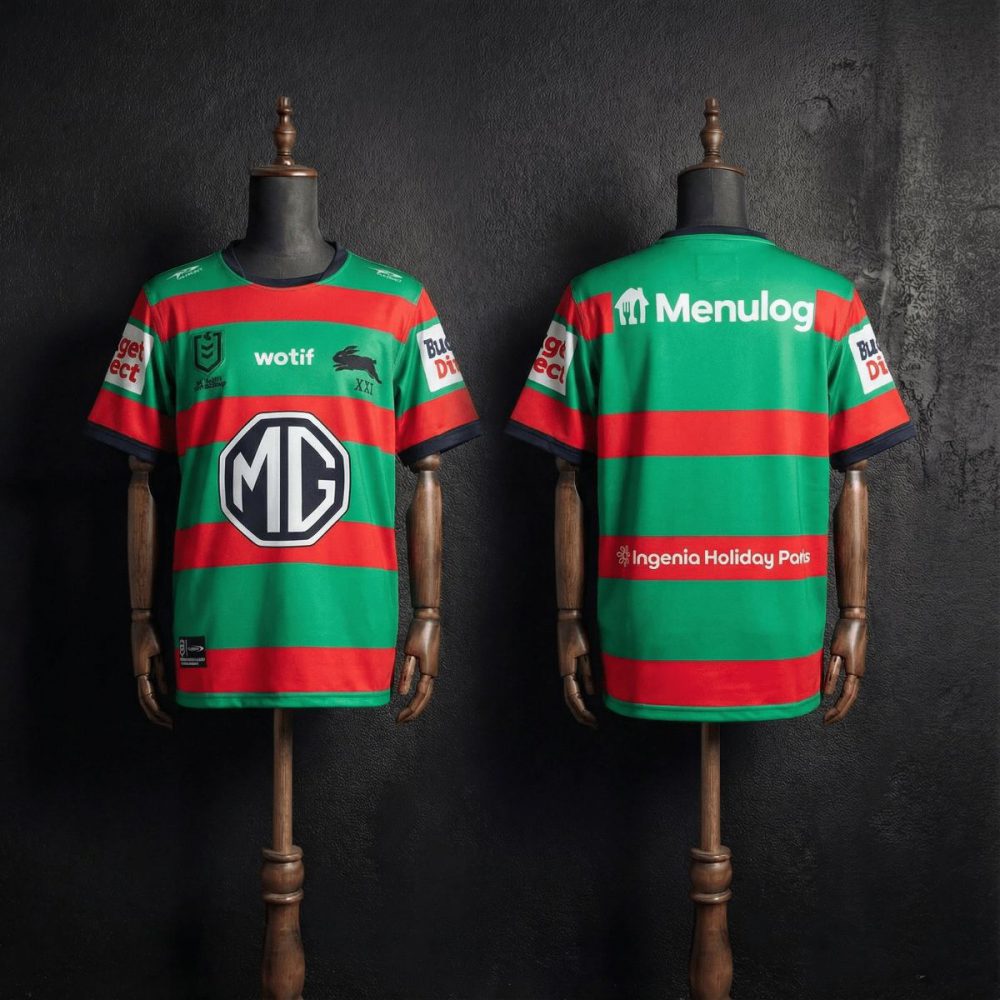 NRL 2025 South Sydney Rabbitohs Home Jersey