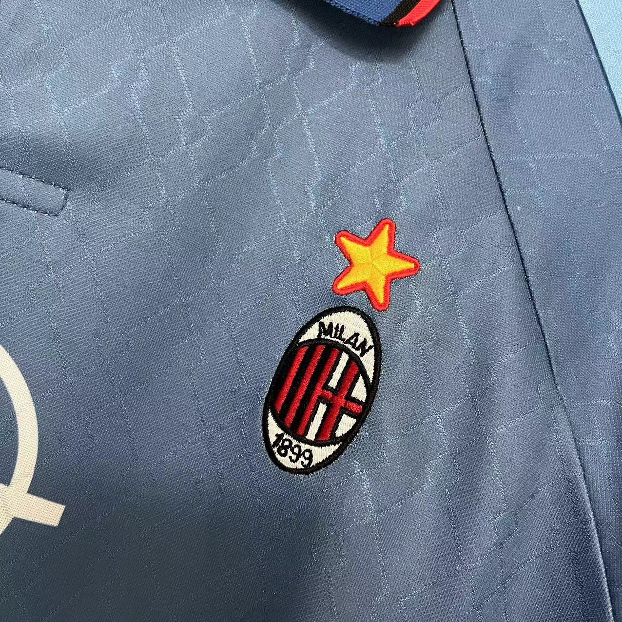 Retro AC Milan 95/96 third away  jersey Fan Version