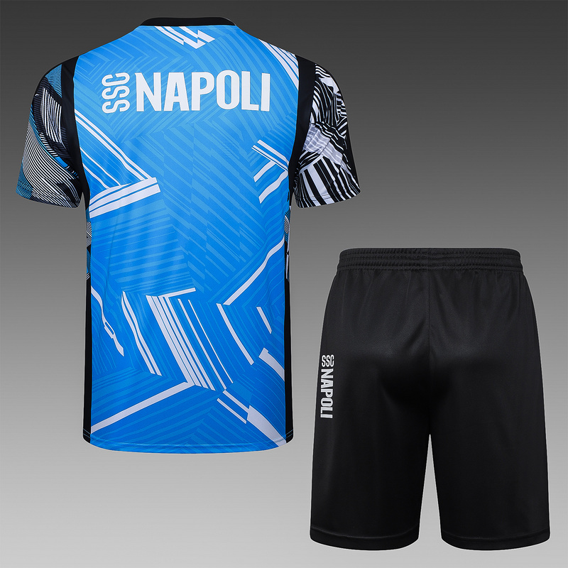 24/25 Naples Take blue Training Set Shirt and Shorts
