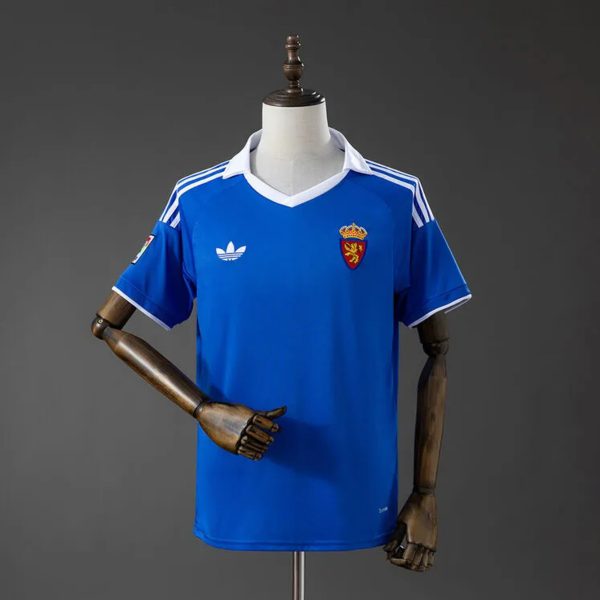 2026 Real Zaragoza Vintage Style Jersey Fan Version