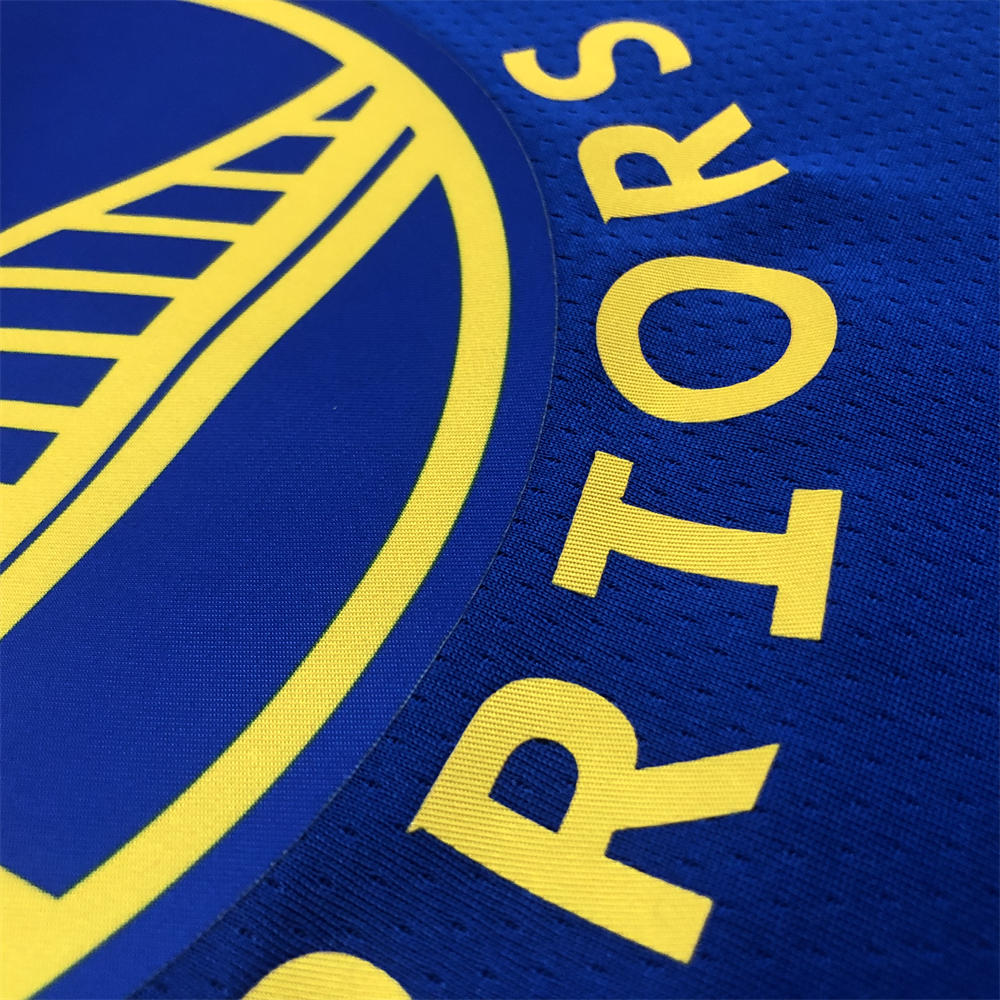 NBA Golden State Warriors V-Neck 75th anniversary Blue Jersey YOUNG#6 S-XXL