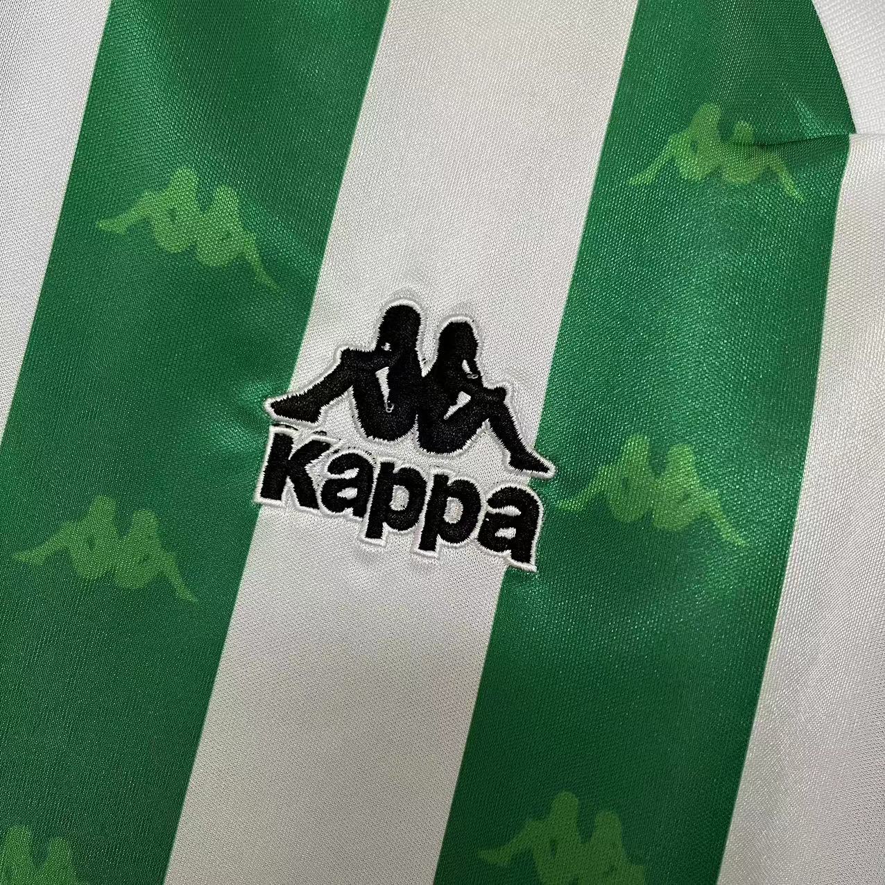 Retro Real Betis 95/97 Home Long Sleeve jersey Fan Version