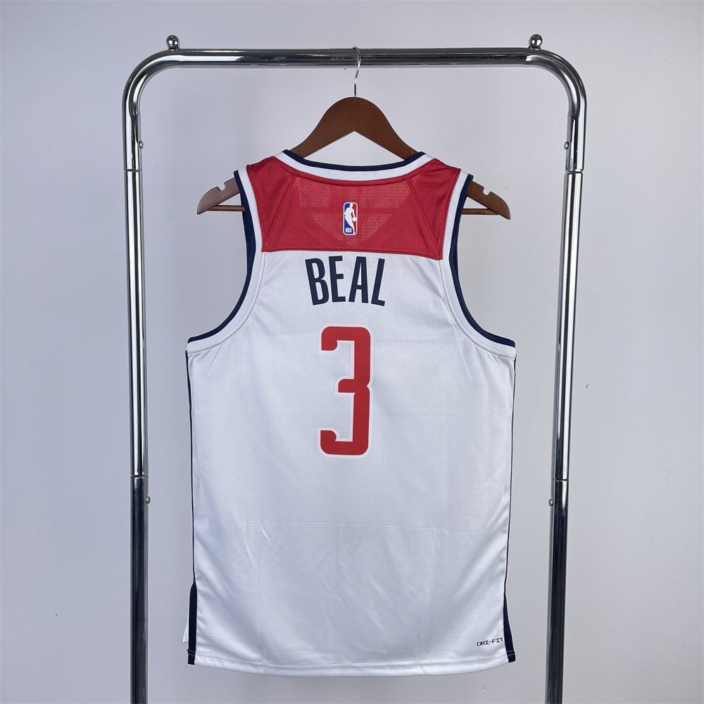 NBA Washington Wizards BEAL#3 2022/23 Swingman White Jersey S-XXL