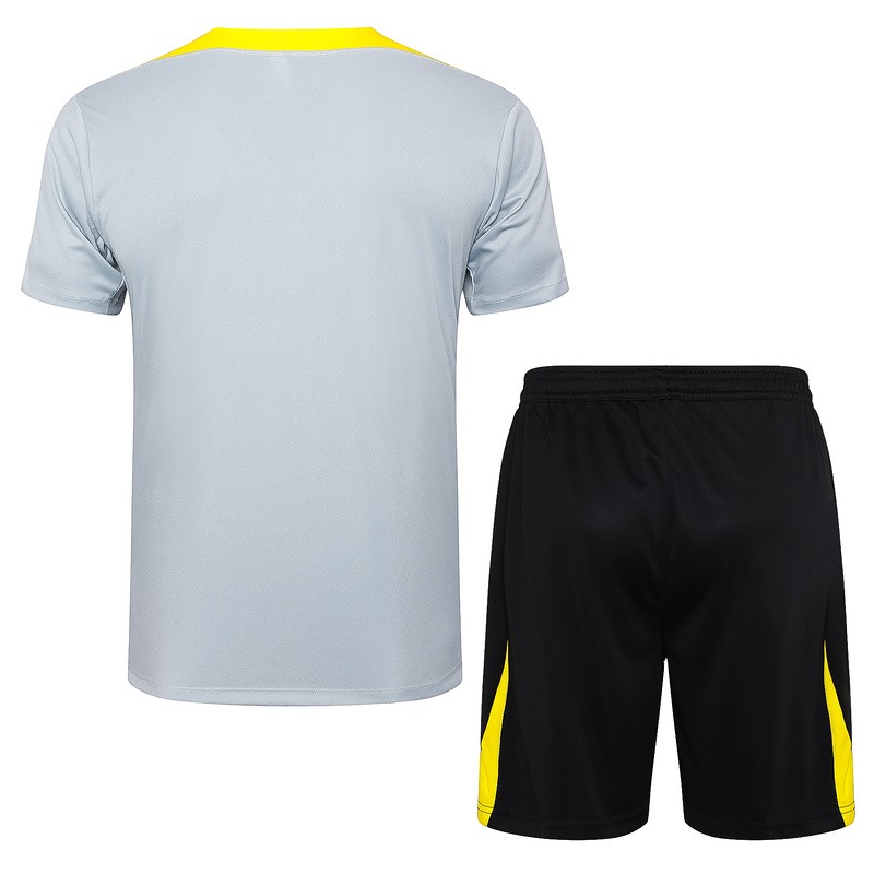 24/25 Liverpool Gray Training Set Shirt and Shorts