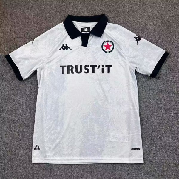 2025/26 Red Star Belgrade Away Jersey Fan Version