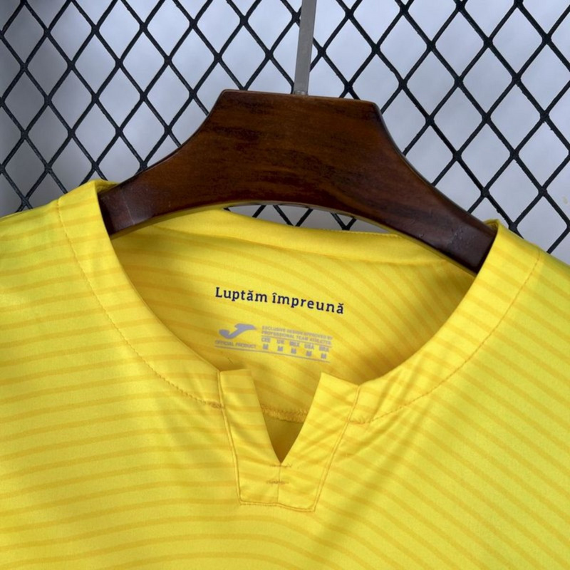 2025/26 Romania Home Jersey Fan Version