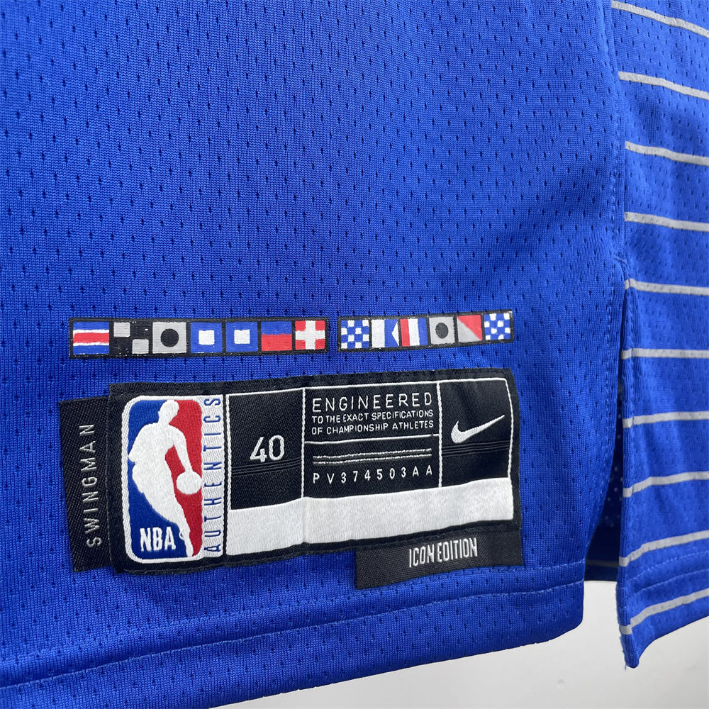 NBA Los Angeles Clippers 2023 V-Neck Blue Jersey LEONARD#2 S-XXL